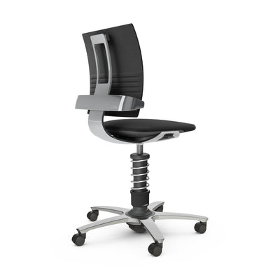 Aeris - Aeris 3Dee (Basis Poliert/Chrom) - Besprechungsstühle - Leder - Schwarz - High - 123HomeOffice