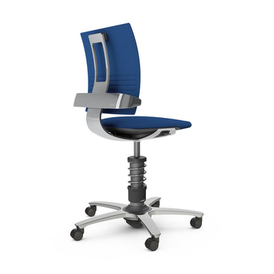 Aeris - Aeris 3Dee (Basis Poliert/Chrom) - Besprechungsstühle - Wollmischung - Blau - Standard - 123HomeOffice