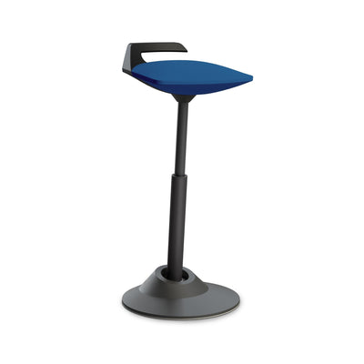 Aeris - Muvman (Basis Schwarz) - Sitzhocker - Wollmischung - Blau - Standard - 123HomeOffice