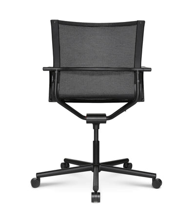 Wagner - D1 Office Arbeitsstuhl Schwarz m. Rollen - OFFICE CHAIRS - Mit Armlehne - 123HomeOffice