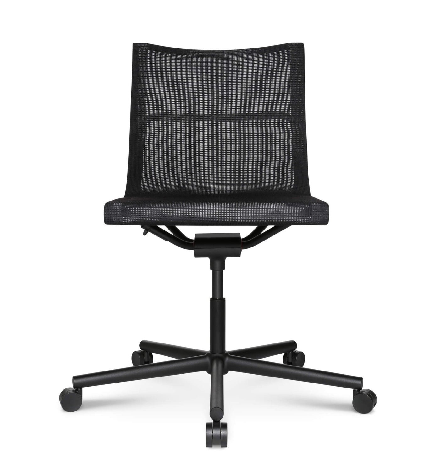 Wagner - D1 Office Arbeitsstuhl Schwarz m. Rollen - OFFICE CHAIRS - Ohne Armlehne - 123HomeOffice