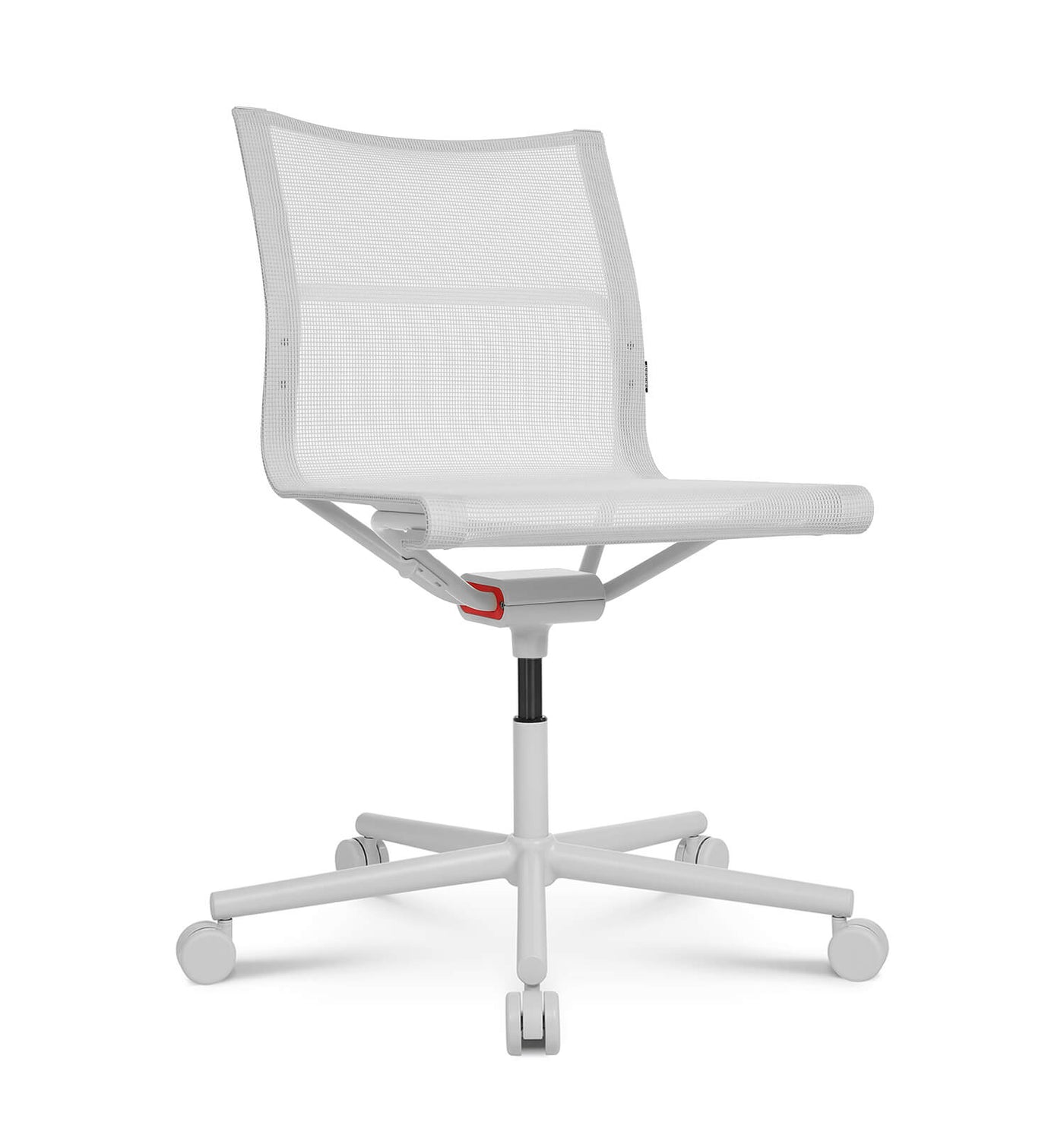 Wagner - D1 Office Arbeitsstuhl Weiss m. Rollen - OFFICE CHAIRS - Ohne Armlehne - 123HomeOffice